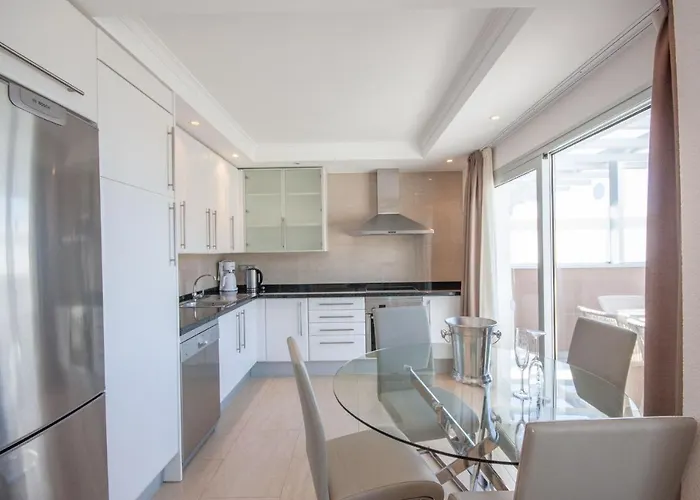 Luxury Penthouse, Panoramic Sea View Apartment Mogan