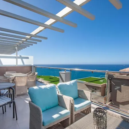 דירה Luxury Penthouse, Panoramic Sea View Mogán
